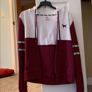 drawstring PINK jacket